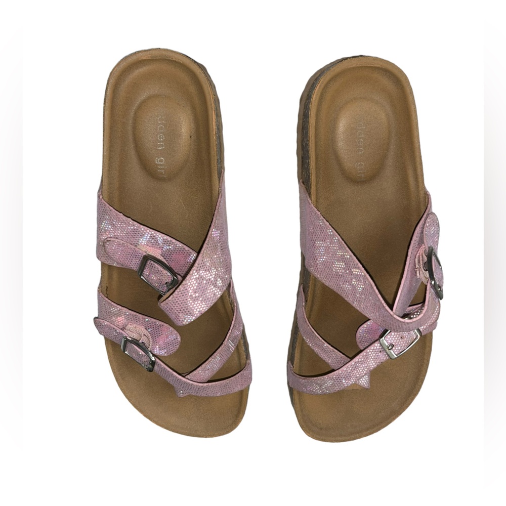 MADDEN GIRLS SANDALS JBEACHED GIRLS.| SIZE 4 | PINK/CORAL - BLUSH - Picture 3 of 6